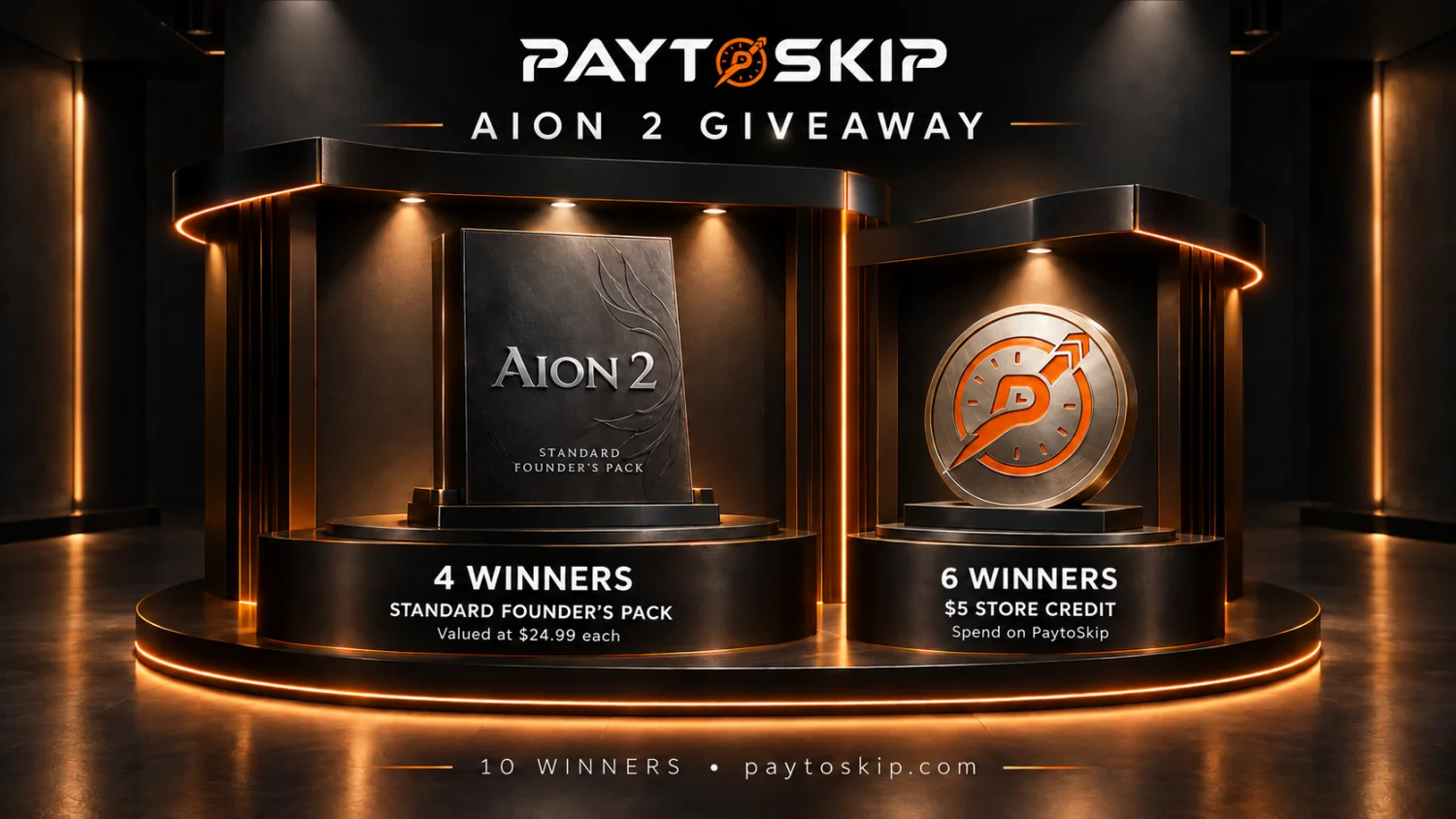 AION 2 Çekilişi: 4 Founder’s Pack + 6 Kişiye $5 Bakiye!