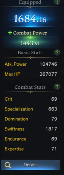 Lost Ark Combat Power Upgrade Service