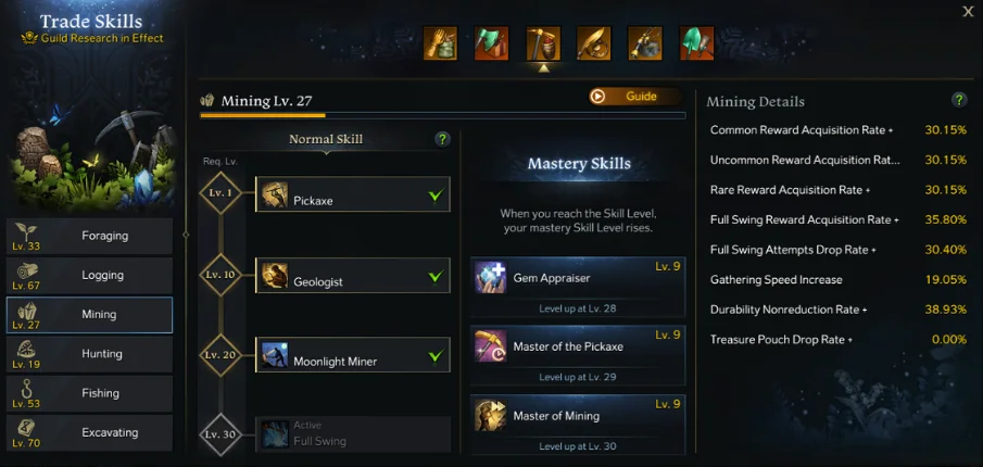 Tradeskill 1-30 Level Boost